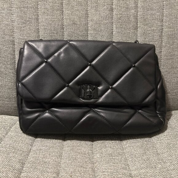 Badgley Mischka Handbags - Badgley Mischka Quilted Crossbody Bag in Black